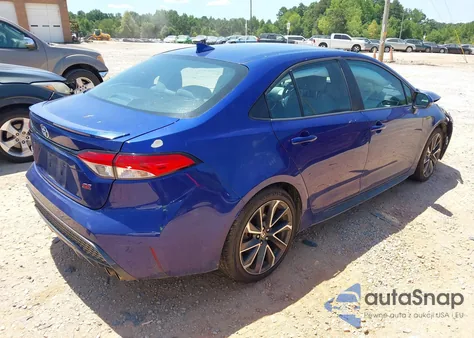 2020 Toyota Corolla Se from USA, damaged, VIN 5YFS4RCE6LP014908